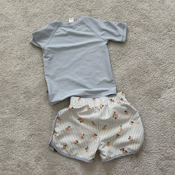 Kids Blue Rashguard Set - Picture 2 of 5